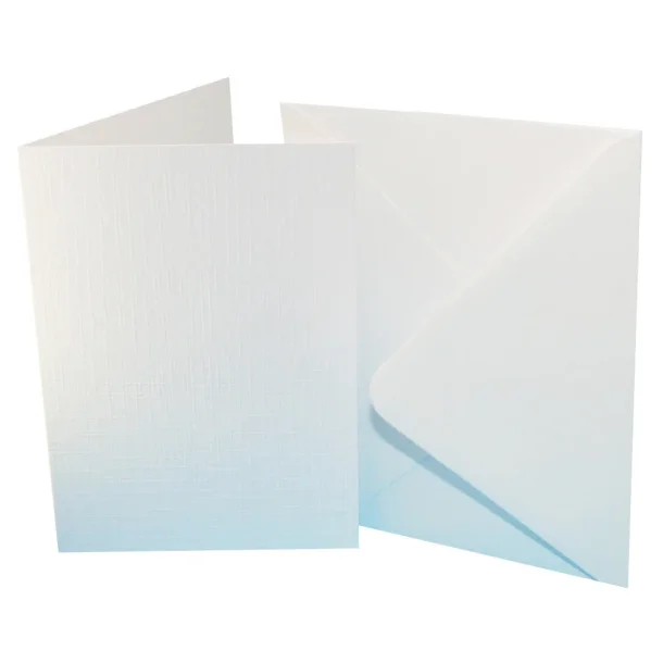 A6 Hvid Kort og Kuverter